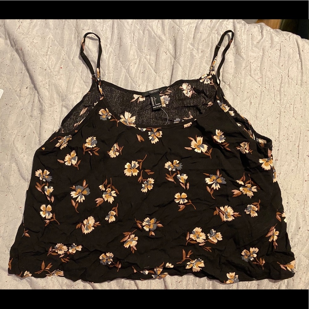 Floral Crop Top